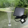 Mode carré forme panneau solaire pompe à eau Kit fontaine piscine jardin étang Submersible arrosage oiseau bain réservoir ensemble livraison directe