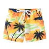 Kinderen Jongens Zwemmen Trunks 12 Kleuren Cartoon Gestreepte Bloemen Gedrukt Trekkoord Sluiting Beach Board Shorts Jongens Meisjes Badpak Zomer 050321