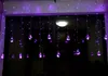 Светодиодные струны, дрейфующие бутылки, желающие звезды 3M 138LED занавес свадьба партия фонарь ледяной бар фестиваль рождественские фон фона