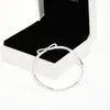 New Arrival Sterling Sier Sparkling Bow Bangle Original Box for CZ Diamond Women Weddnig Gift Jewelry Bracelet Set
