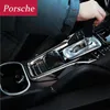 Auto Sticker Inner Center Console Gear Shift Box Pailletten Cover Trim Strip 3D voor Porsche Cayenne 2011-2017 Auto-styling Auto-accessoires