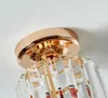 Crystal LED Ceiling Light E27 85-265V Modern Crystal Lamp for Hallway Corridor Asile Light Chandeliers Ceiling Light