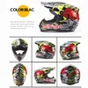 Casco automobilistico Mezzo caschi a mezza viso full offroad ATV Cross Racing Bike Motocross Moto Casco Off Capacetes per bambini e adulti