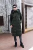 90% Long Down Jackets Men Winter Coat Thick Warm Parkas real Fur Collar Outerwear Overcoat Snow Tops Plus Size S-6XL Army Green