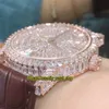 DM Top Version Traditionnelle Jewelry Series 82760/000g-9852 Diamonds Dial Miyota 9015 Automatisk herrklocka Diamond Case Designer Watches