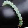 Wojiaer 8mm Stone Round Beads Beads Owl Bracelets 7 Chakra Healing Mala التأمل صلاة اليوغا المجوهرات Bk327
