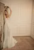 2020 Sharkling a-line свадебные платья V-образным вырезом без рукавов блестки свадебное платье развертки поезд рябить на заказ Vestidos De Novia
