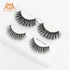 3D Mink Cílios Falsos 100% Handmade Sexy Macio Curls Falso Lash Natural Eyelash Extensões multi camada de olho cílios