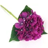 Morceaux d'hortensias simulés d'hortensias à une seule branche, fleur de soie, mariage, mariée, tenue, fleur, fleur, arrangement, hortensia, EEA397