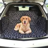 Pet Dog Cat Car Rear Back Seat Carrier Cover Mat Blanket Hammock Cushion Protector Polyester Waterproof Mat Adjustable Belt