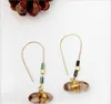 Stone earrings geometric irregular goose soft stone earrings simple fashion female earrings