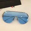 Luxury-Pilots Solglasögon Halvram Confoin Lens Toppkvalitetsdesigner Märke Glasögon Anti-UV400 Skydd Eyewear With Package