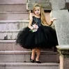 Grils sequin tryckta gasbind kläder sommar barn prinsessan ärmlös tutu kjol klänning med bowknot barn festival klänning e22705