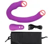 Vibromasseurs gode Strapon sans bretelles sans fil Télécommande Pegging Strap-on Lesbian G-Spot Double stimulateur de clitoris vibrant Sex Toys