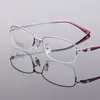 Wholesale-ウルトラライトハーフリムレディース処方コンピュータゴーグル読書メガネアイウェア眼鏡