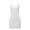 Casual Jurken PU Lederen Sexy Bodycon Dames Party Avond Club Dragen Bandage Jurk