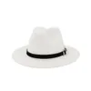 Wool Felt Fedora Panama Hat Women Lady Wool Wide Brim Casual Outdoor Jazz Cap 16 colors