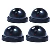 4 Stks Fake Dummy Dome Turveillance Security Camera CCTV W / Record Flash Light