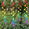 Kolorowy Namiot Kemping Składany Rainbow Spiral Wiatrak Wiatr Wiatr Spinner Plaża Garden Party Dekoracje Ozdoby Hurtownie ZC0869