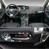 For Mazda 3 2010-2015 Interior Central Control Panel Door Handle 3D 5D Carbon Fiber Stickers Decals Car styling Accessorie348S