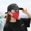 Camouflage Face Masks Protect Anti-dust Wind Ice Silk Cotton Mouth Mask Washable Breathable Cyling Bicycle Protective Camo Black Package Hot gr