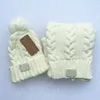 Fashion-Hot fashion brand yojojo men and women winter high quality warm scarf hat suit full knit hat