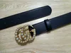 Cintura da uomo YBT Nuova imitazione di alta qualità in pelle con fibbia in lega cintura casual Simple6578584