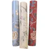 Floral tapet blomma vägg papper röd gul blå chinoiserie retro flickor sovrum7146127