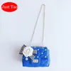 Just Tao Kids Fashion leather purse Baby girls small shoulder bags Girls mini bags Toddlers Flower Pearl Bags coin Wallets JT0173320351