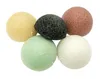 Konjac Sponge Puff Facial Sponzen Pure natuurlijke plantaardige vezel maken Schoonmaakgereedschap voor gezicht en lichaam 10pcs