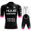 Huub 2020 Man039s été manches courtes maillot de cyclisme ensemble bavoir pantalon Ropa Ciclismo Hombre vêtements de vélo vtt maillot de vélo Unifor5658750