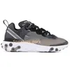 New Undercpver X القادم React Element 87 Men Runing Shoes Blue Chill Solar Bule Anthracite Black Sport Sneakers 36-45