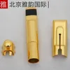 Best Quality Professional Tenor Soprano Alto Saxophone Metal Mouthpiece Gold Lacquer Mouthpiece Sax