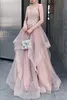 Ny design Spaghetti Straps Kvinnor Prom Kappa Unik kjol Long Evening Dress Robe de Soireecustom gjorde