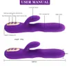 G Spot gode lapin vibrateur pour femmes double Vibration Silicone étanche femme vagin Clitoris masseur jouets sexuels pour les femmes