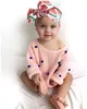 Baby Florals Head Bands DIY Bowknot Headband Infant Headband Kids Elastic Headwear Children Hair Accessory 14902