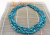 FashionCrystal Strand Turquoise collier ras du cou femmes bohême plage irrégulière pierre Maxi colliers déclaration bijoux CE31221747047