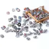 Çeşitli 12mm Noosa Metal Düğmesi Zencefil Snaps DIY Bilezik Mücevher Mücevher Aksesuar Yığın