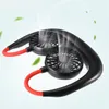 Yeni Taşınabilir Elektrikli Fan Ücretsiz Taşınabilir Mini USB Şarj Boyun Fan 360 Derece Ayarlanabilir Kafa Asılı Boyun Fan Açık Seyahat Ev