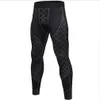 trainingsbroek joggingbroek heren GYM-legging Compressie-ondergoed Homme Fitnessbroek Sport Lange broek Zwart Running Pant285c