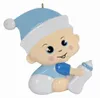 Maxora Personalized Cute Boy Girl Baby First Christmas Ornament اكتب اسمًا خاصًا باسم Craft Troven For Natal Baby Gifts First