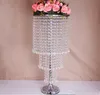2019 Wedding vaso di cristallo decorazione floreale per la decorazione domestica / fiori fatti a mano del vaso di cristallo