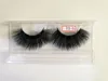 25mm long 3D mink hair false eyelashes to make eyelash lengthening version by hand with paper box DHL 7932994