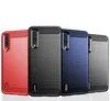 탄소 섬유 질감 슬림 갑옷 Xiaomi CC9E CC9 Pro A3 Lite Redmi Y3 K20 Pro Redmi 8 8A 참고 8T 100pcs에 대 한 Brushed TPU 케이스 커버