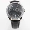 6 Style Watches Automatic Movement Leather M50509-0017 40mm Men's Fashion Watches Wristwatch175d