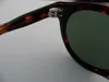 نظارة شمسية عتيقة الجودة عالي الجودة نظارة شمسية صغيرة 46-23-145 HD العدسات المستقطبة UV400 حالة كاملة