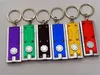 Mini lampe de poche LED porte-clés lampe Tetris créative en plastique porte-clés universel lampe pendentif 6 couleurs T3I5415
