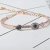 Bracelet de pierres précieuses serties de pierres précieuses de mode en gros de haute qualité serti de diamants pour les femmes comme cadeau