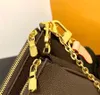 5a Bolsos de hombro más vendidos Bolsos de diseño Bolsas de moda Bolsas de moda Bolsas para teléfonos Bolsas de tres piezas Bolsas combinadas de tres piezas