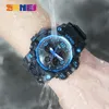 Высокое качество бренда Skmei мужские спортивные часы цифровой хронограф Двухмесячная тревога часы 50M WATWROFE LED LED RELOGIO Masculino наручные часы